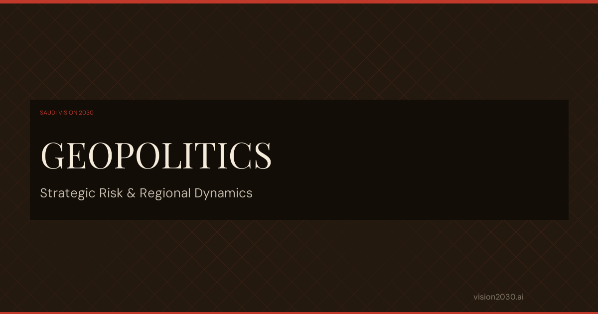 Saudi-US Relations: Recalibrating the Strategic Partnership — Geopolitics | Saudi Vision 2030